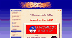 Desktop Screenshot of die-wollhex.de